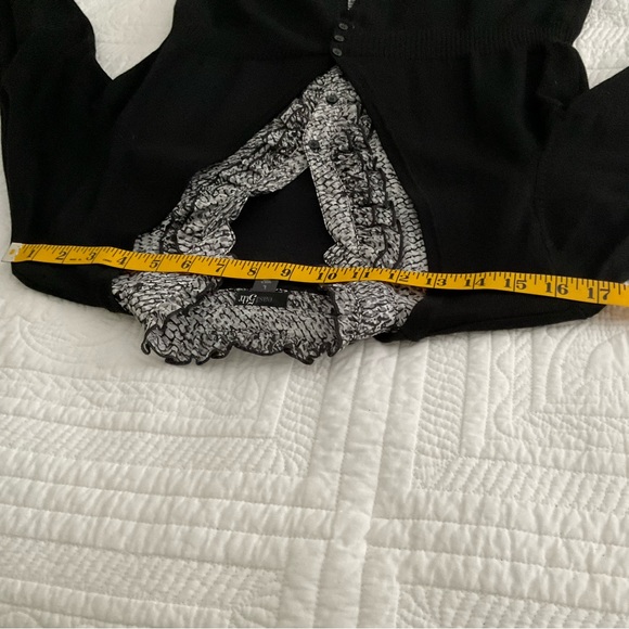 EAST 5TH, BLACK WOMEN SWEATER SHIRT, SIZE: L - Picture 6 of 13